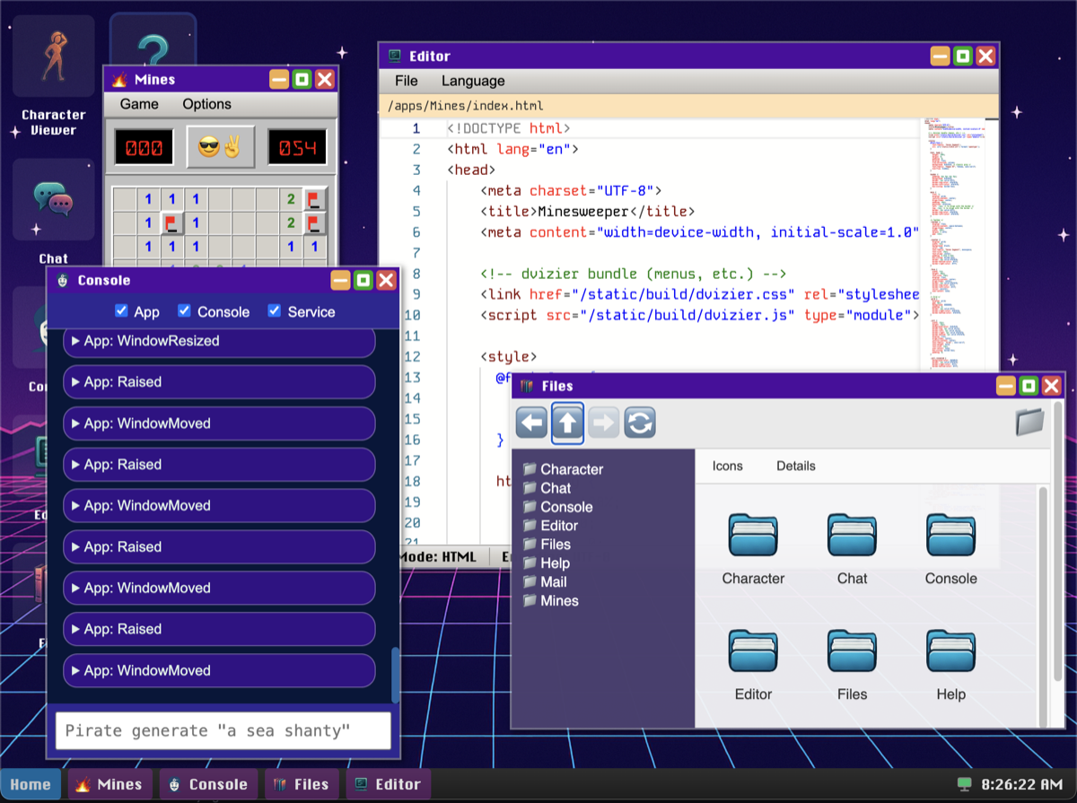win33 OS screenshot